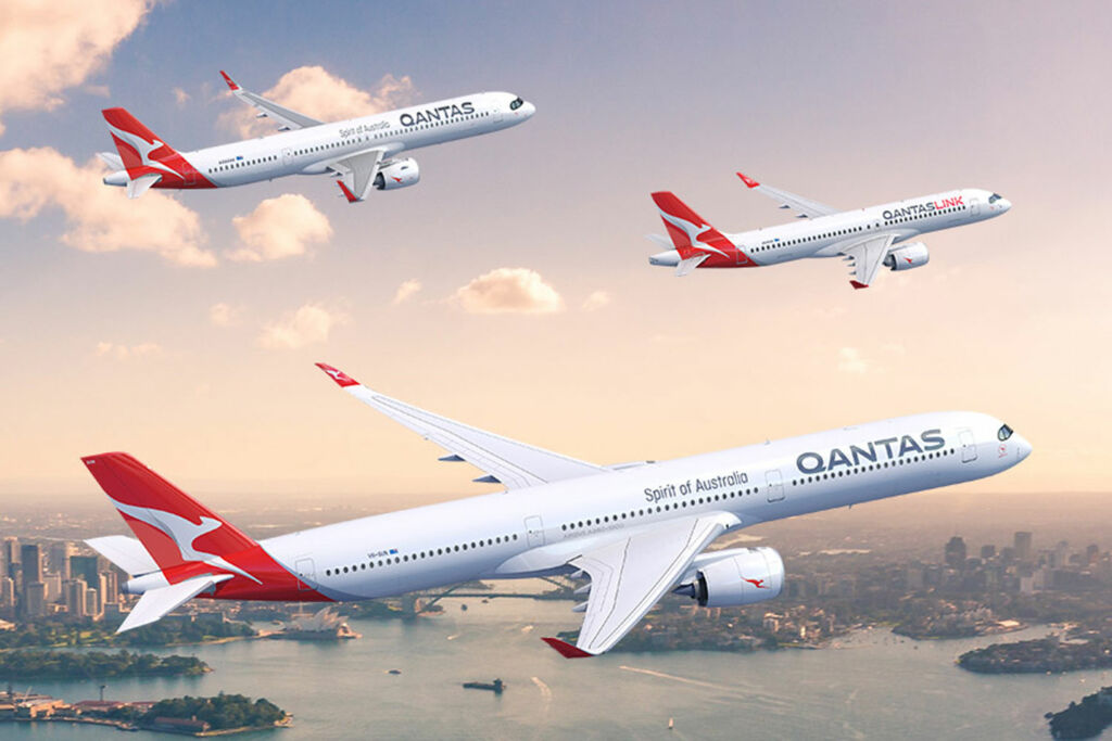 Qantas Adquire Novos Aviões da Airbus e Boeing